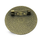 Preview: Gaudi Brosche in Bronze mit Nadelverschluss
